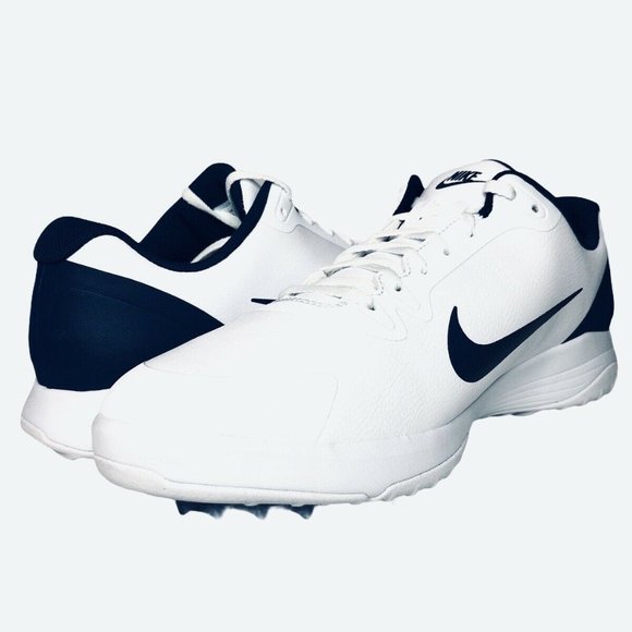 Nike Mens Infinity G Spikeless Golf Shoes White Navy CT0535-102 Wide Size 10 - Picture 10 of 10